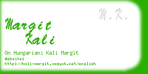 margit kali business card